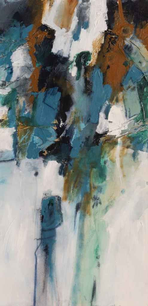 Seeside III, triptih, 100x50cm, aoc