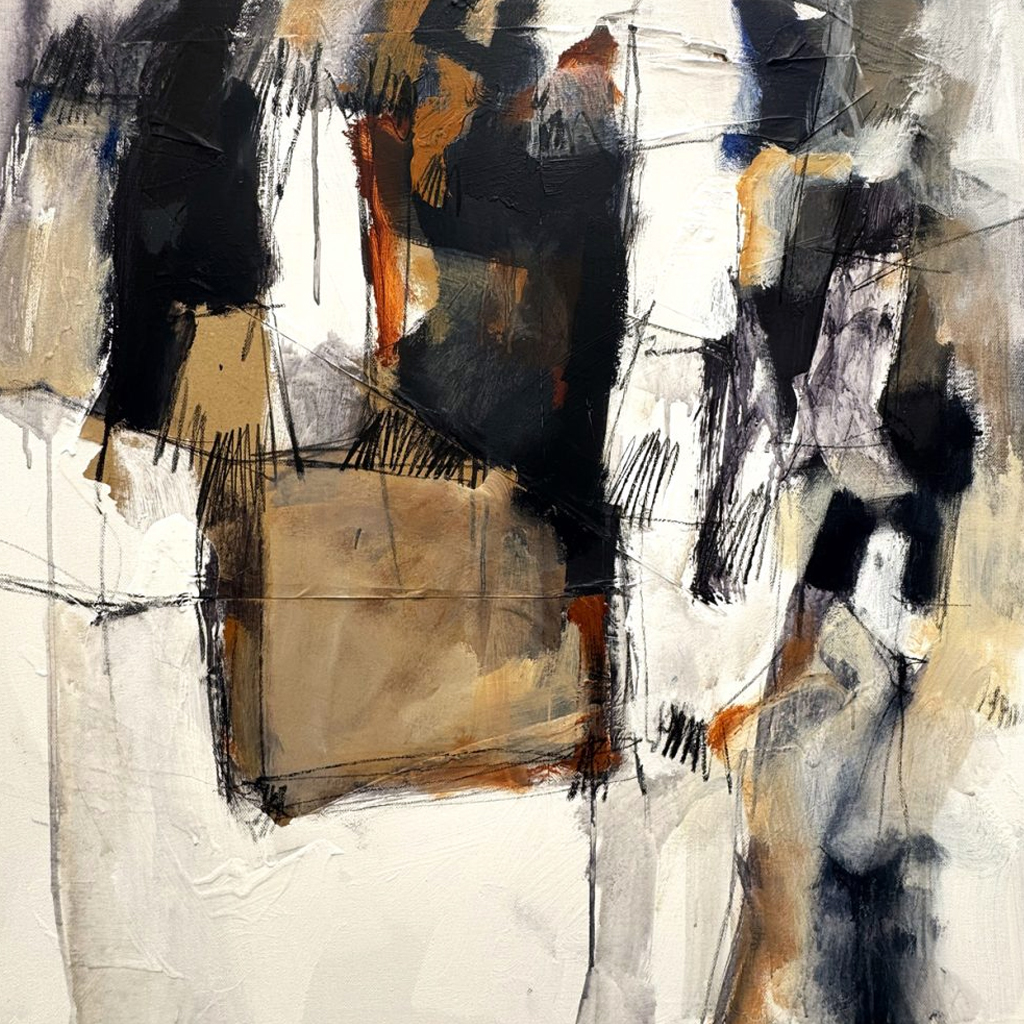 Le chocolat Q I, 80x80cm
