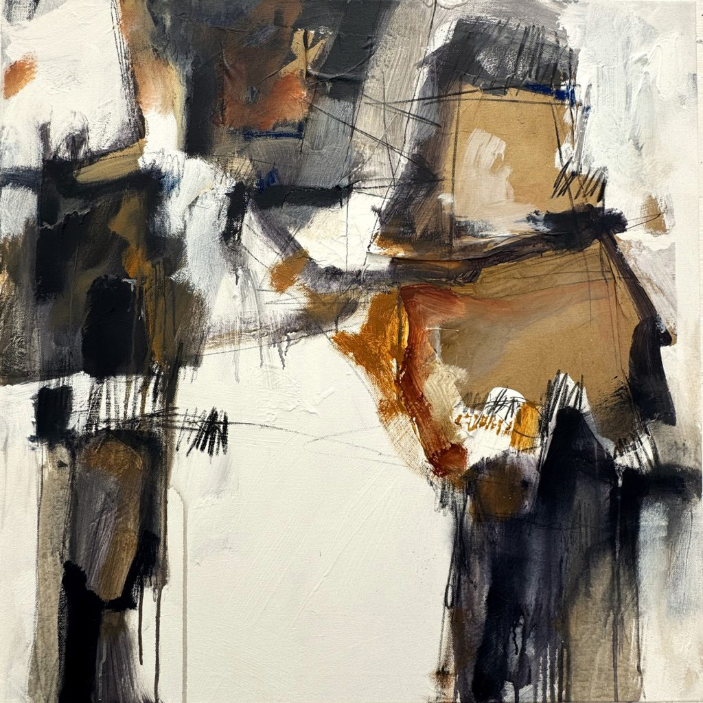 Le chocolat Q II, 80x80cm