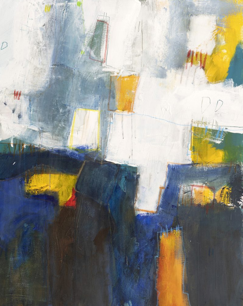 Blue sun II, 120x80cm, aoc