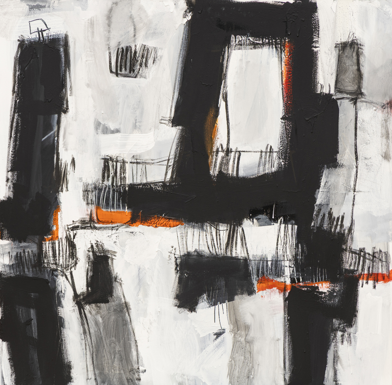 H2kline II, diptih, 100x100cm, aoc